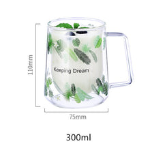 Load image into Gallery viewer, Classic Double Glass Coffee Mug Milk Tea Table Cup Cafe Drinkware Nice Gifts
