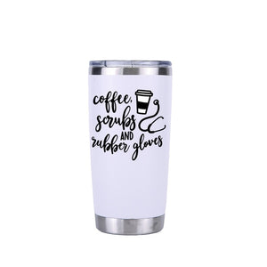 Nurse Gift 30 oz Tumbler Travel Car Beer Mug Vacuum Flasks Insulated Stainless Steel Thermos Coffee mugs
