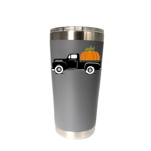 Halloween Pumpkin Truck Tumbler Travel Car Beer Mug Water Bottle Vacuum Flasks Insulated Stainless Steel Thermos Coffee mugs