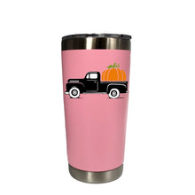Load image into Gallery viewer, Halloween Pumpkin Truck Tumbler Travel Car Beer Mug Water Bottle Vacuum Flasks Insulated Stainless Steel Thermos Coffee mugs
