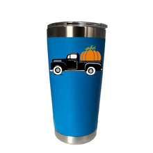 Load image into Gallery viewer, Halloween Pumpkin Truck Tumbler Travel Car Beer Mug Water Bottle Vacuum Flasks Insulated Stainless Steel Thermos Coffee mugs
