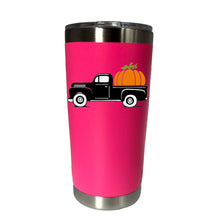 Load image into Gallery viewer, Halloween Pumpkin Truck Tumbler Travel Car Beer Mug Water Bottle Vacuum Flasks Insulated Stainless Steel Thermos Coffee mugs
