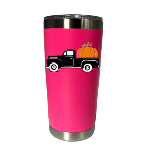 Halloween Pumpkin Truck Tumbler Travel Car Beer Mug Water Bottle Vacuum Flasks Insulated Stainless Steel Thermos Coffee mugs