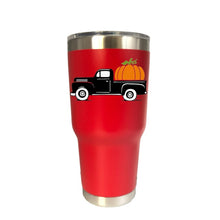 Load image into Gallery viewer, Halloween Pumpkin Truck Tumbler Travel Car Beer Mug Water Bottle Vacuum Flasks Insulated Stainless Steel Thermos Coffee mugs
