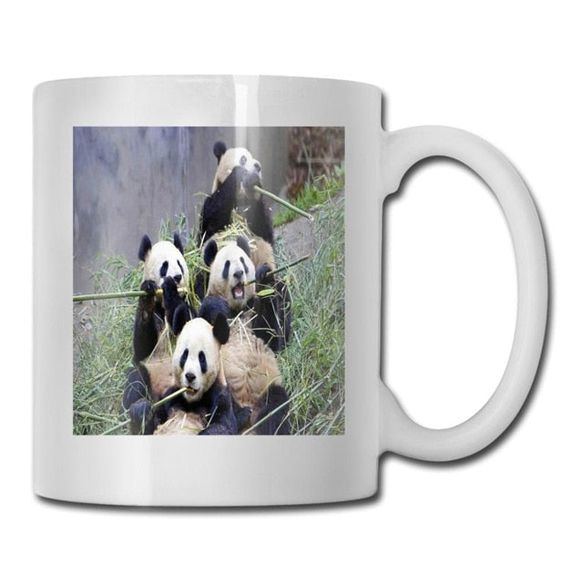 Giant Pandas Fashion Mug Christmas Mug funny Mug birthday present