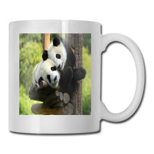 Load image into Gallery viewer, Giant Pandas Fashion Mug Christmas Mug funny Mug birthday present
